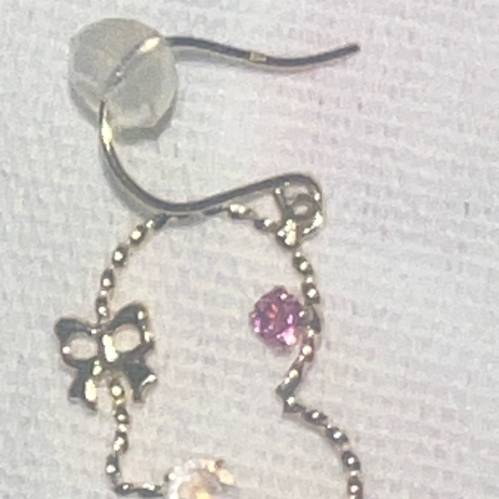 Gold earrings - Picture 3 of 5
